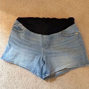 Denim Maternity Shorts size 10
